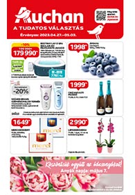 Auchan akciós újság 2023. 04.27-05.03