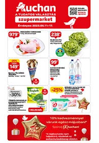 Auchan Szupermarket akciós újság 2023. 05.11-05.17