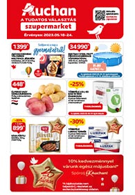 Auchan Szupermarket akciós újság 2023. 05.18-05.24