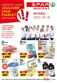Spar Market Zalaegerszeg akciós újság 2023. 05.18-05.24