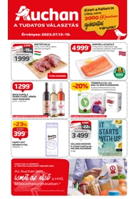 Auchan akciós újság 2023. 07.13-07.19