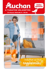 Auchan Nagytakarítás akciós újság 2023. 08.31-09.20