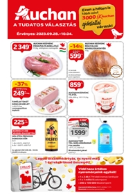 Auchan Hipermarket akciós újság 2023. 09.28-10.04