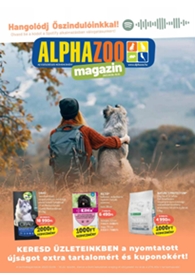 AlphaZoo akciós újság 2023. 10.09-10.22