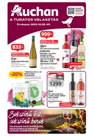 Auchan bor akciós újság 2023. 10.05-10.25