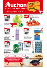 Auchan Hipermarket akciós újság 2023. 10.19-10.25